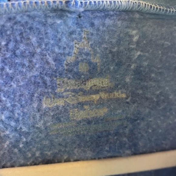 Disneyland Walt Disney World by Hanes World of Color zip up sweatshirt M - Picture 3 of 6